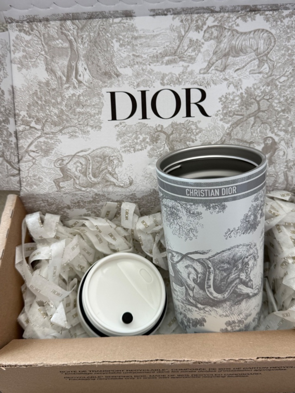 New Dior “Toile De Jouy” tumbler - Picture 4 of 8
